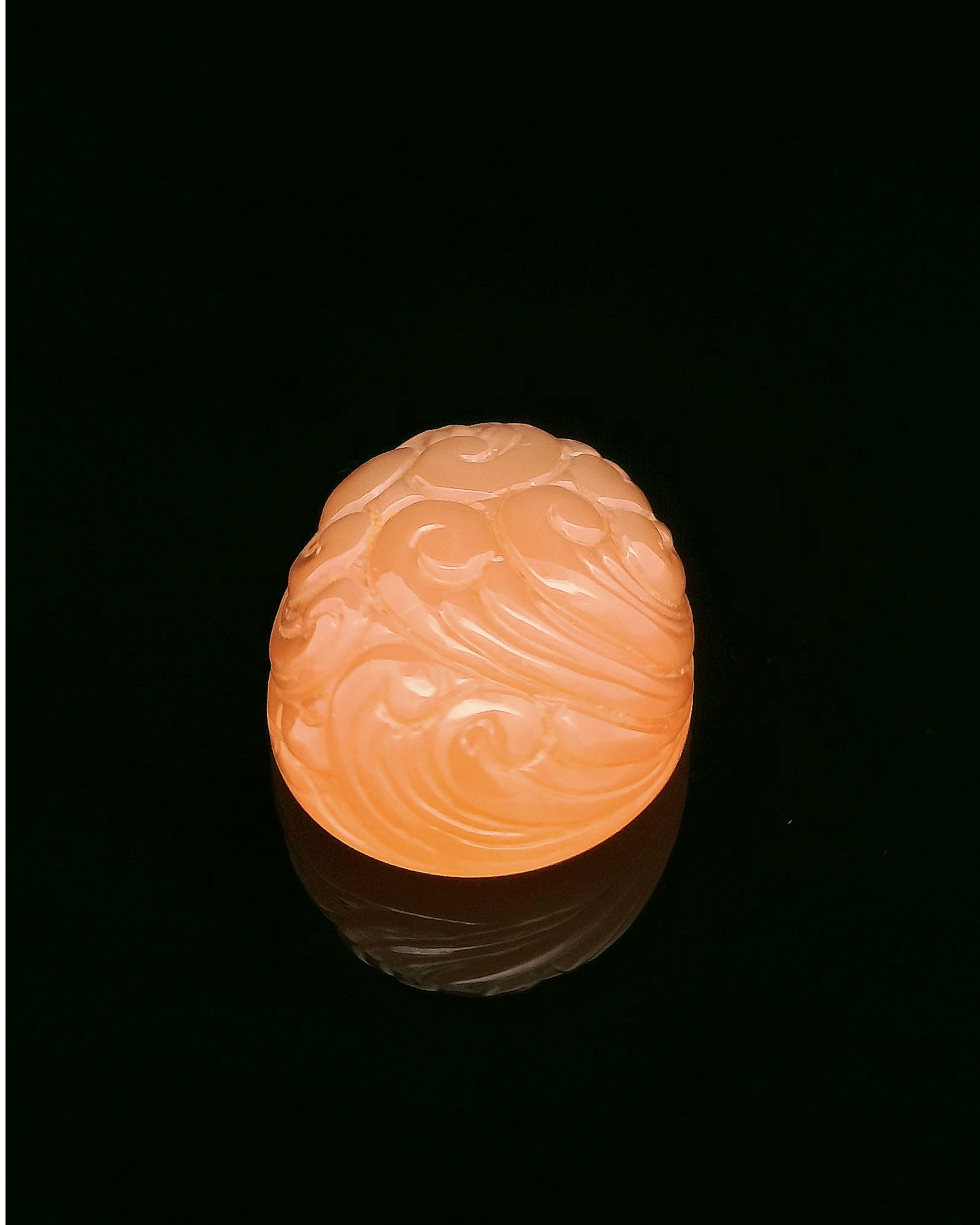 Moonstone Clouds Cabochon