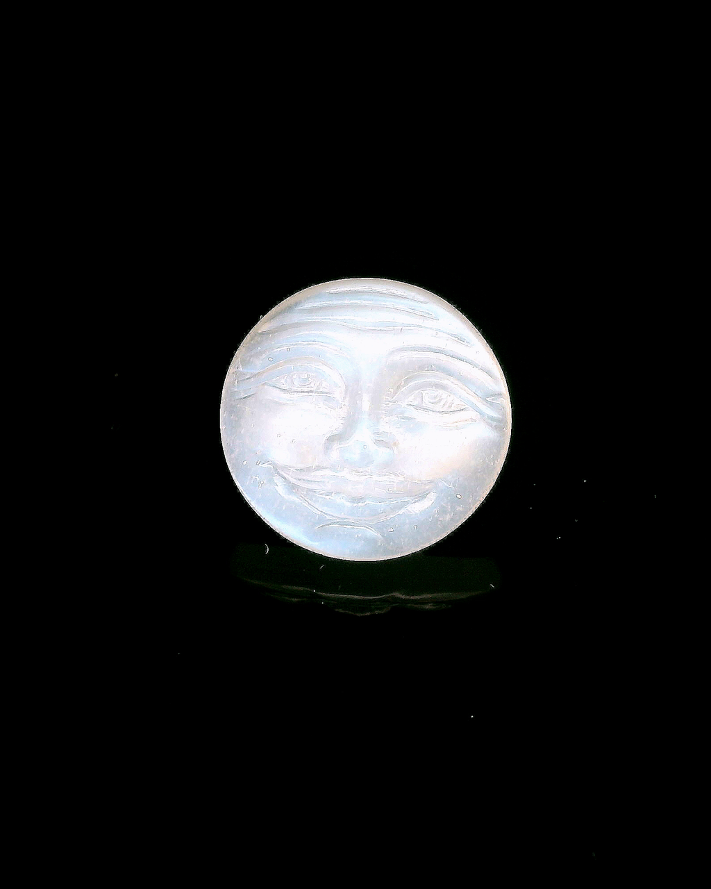 Moonstone Smiling Face