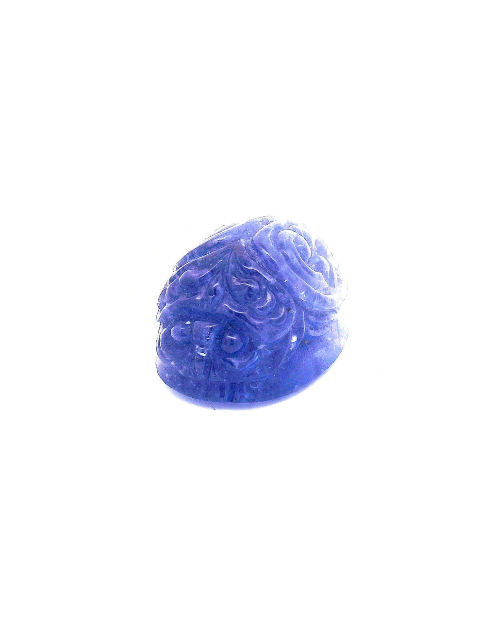 Tanzanite Scarab Carving