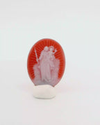 Carnelian Cameo Maria and Jesus